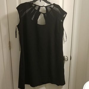 EUC, City Chic size 18/M, black tunic dress